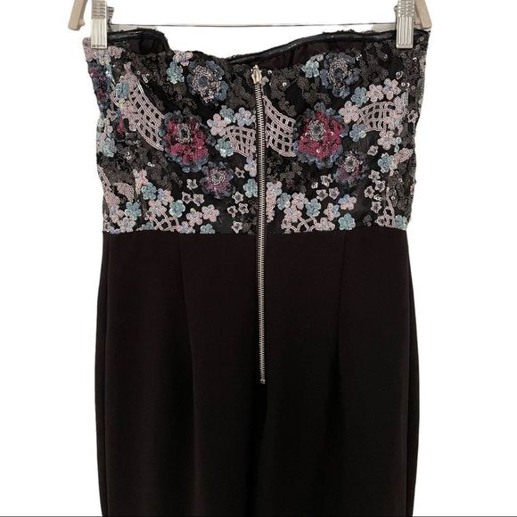 Bronx and Banco Black Floral Jumpsuit - Picture 6 of 13